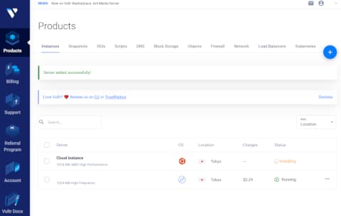 OSのインストールが自動的に行われる