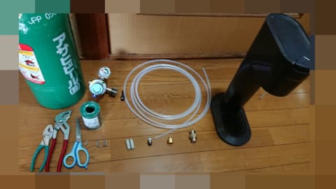 使用するパーツおよび道具