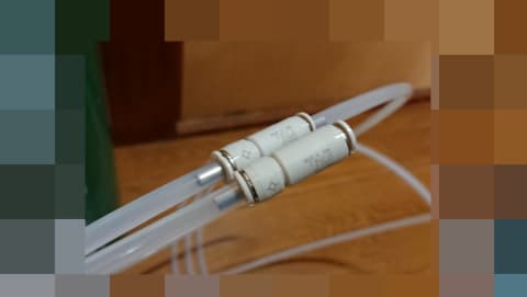 チェックバルブを連続して接続する